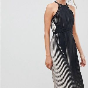 COPY - Pleated high neck dress